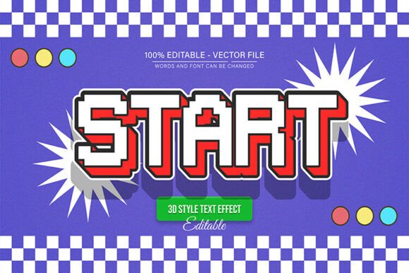 Make Your Text Pop with 3D Pixel Art Style
