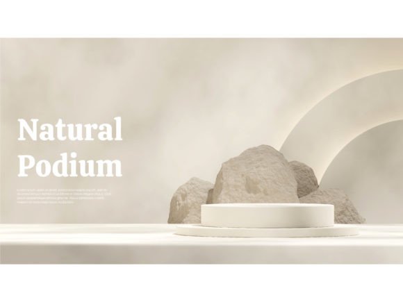Mastering Visual Presentations with 3D Render Podium Backgrounds