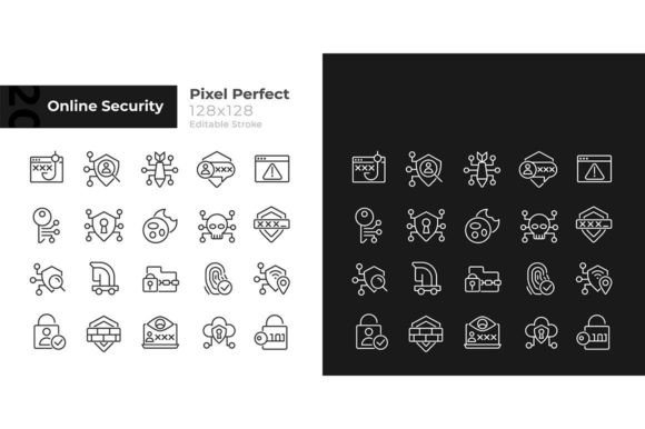 Online Security Svg Pixel Perfect Icons: A Designer's Toolkit