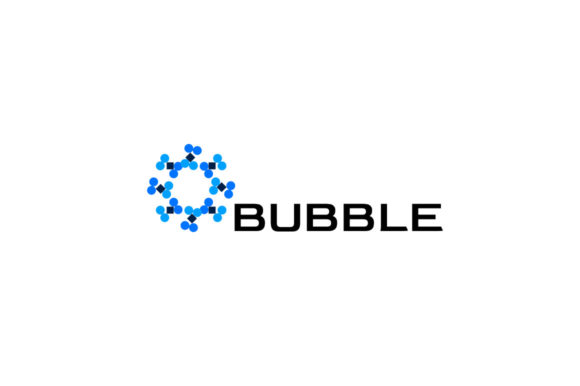 Pixel Bubble Circle Logo: A Playful Typeface for Modern Brands