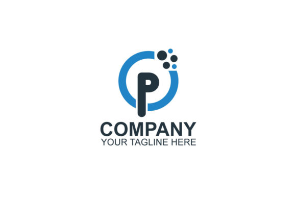 Pixel Circle Letter P Logo: A Modern Emblem for Digital Brands