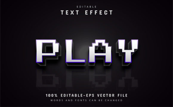 White Pixel Text Effect: A Crisp Digital Look for Your Designs